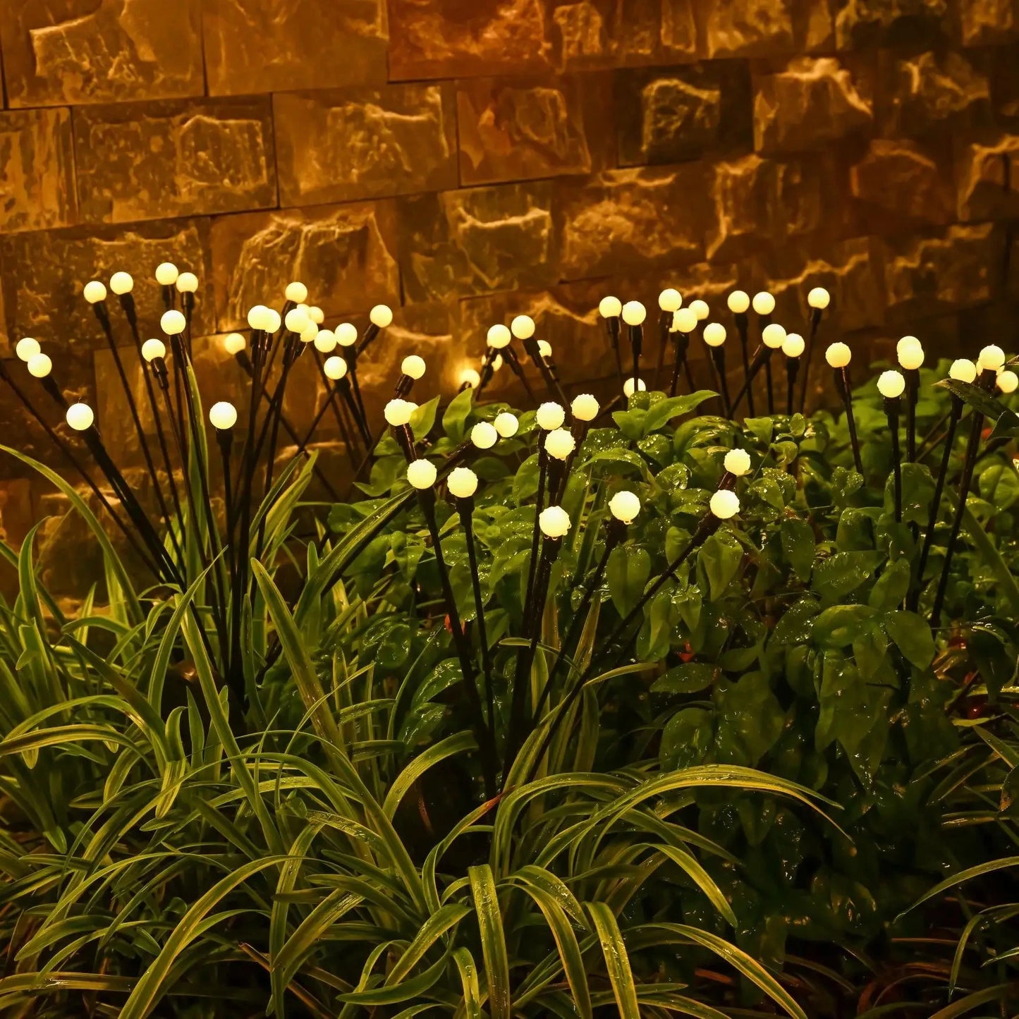 1pc Solar Firefly Lamp: Add A Magical Glow To Your, Or Party For Christmas, Halloween, Thanksgiving Easter gift Halloween Gift