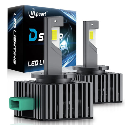 D1S D3S LED Headlights HID Canbus D3R D1R Car Lamp 12V 140W Auto Bulbs Canbus 4575 CSP 6500K White Car Head Lamp Plug&Play