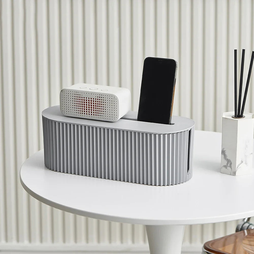 Multi-Functional Cable Organizer Box – Household Socket Board Storage for Home & Office