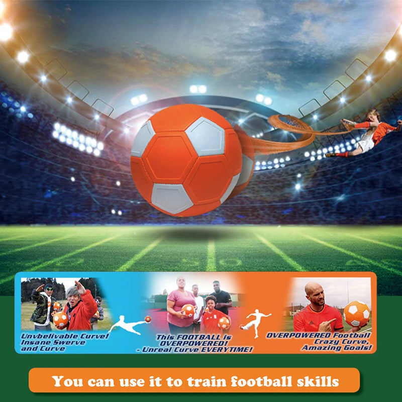Curve Swerve Soccer Ball – Magic Football Toy for Kids Outdoor Training & Play