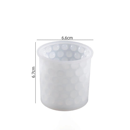 Silicone Striped Roman Column Candle Mold – DIY Silicone Candle Making Tool
