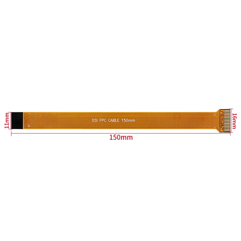Raspberry Pi 5 DSI Cable 22Pin to 15Pin Flexible Flat Cable Connection Line FPC for RPI 5 Pi5 DSI Display Screen