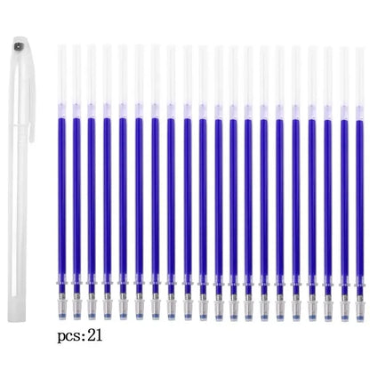 1Set High Temperature Disappearing Marker Pens – Heat Wrap Fade-Out Fabric Markers for Sewing & DIY
