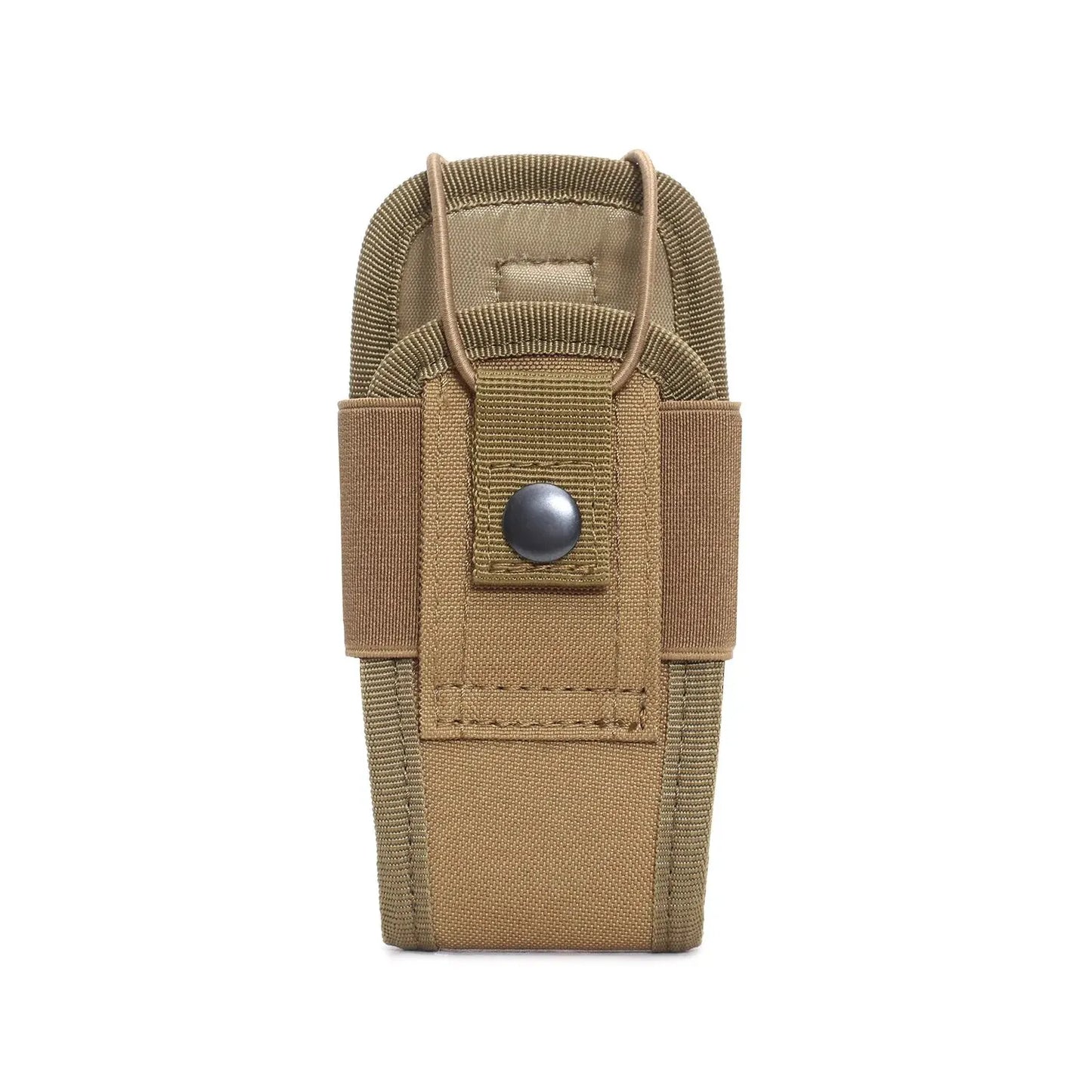 Tactical MOLLE Radio Pouch – 1000D Portable Walkie Talkie Holder for Camping & Hunting