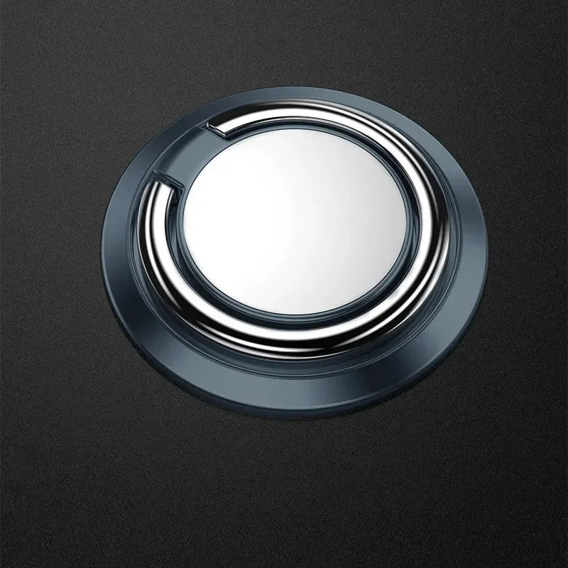 Mini Finger Ring Holder Stand Grip 360 Rotating For Mobile Phone Car Magnetic Mount Phone Back Sticker Pad Unniversal Bracket