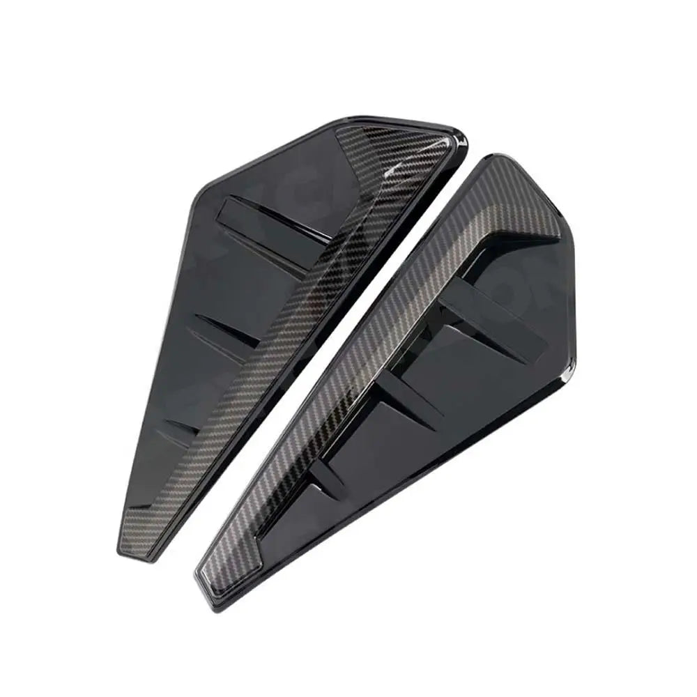 Front Bumper Wing Air Intake Ventilation Hood Exterior Decorative Sticker Cover Leaf Plate Wing for BMW X5 G05 M Sport 2019+