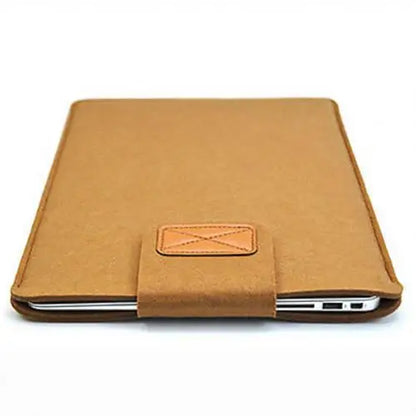 Felt Sleeve Slim Tablet Case Cover Bag – Solid Color Protective Storage for MacBook Air, Pro & Tablets 11, 13, 15 Inch
