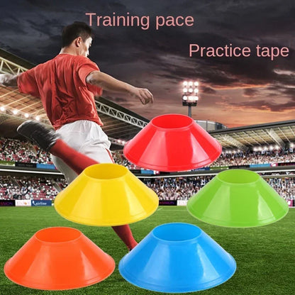 Soccer Training Marker Cones – Pressure-Resistant Sign Dish Set for Football & Basketball Practice