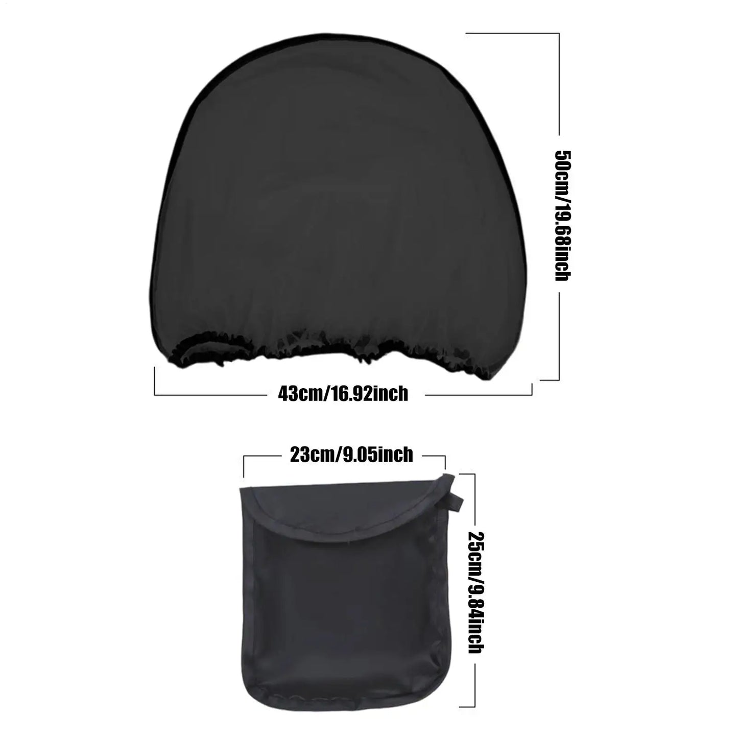 Fly Net For Baby Fly Netting For Stroller Baby Fine Mesh Elastic Barrier With Storage Bag For Cradles Bassinets Car Seats Urban