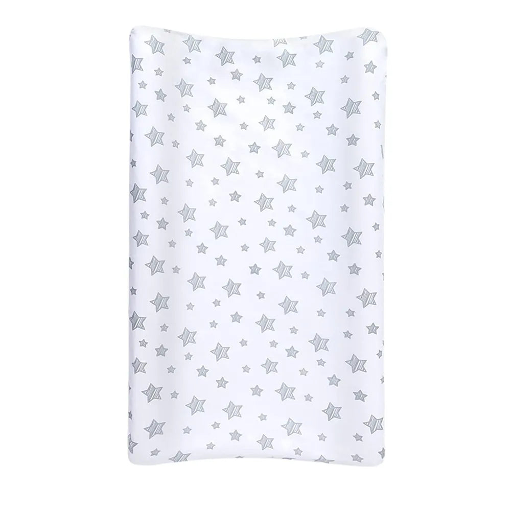 Detachable Muslin Cotton Crib Sheet – Soft Fitted Baby Mattress Cover with Elastic Edges