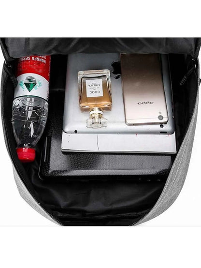 Men’s Korean Style School Backpack – Large Capacity Shoulder Laptop Bag for Travel, Study & Commuting