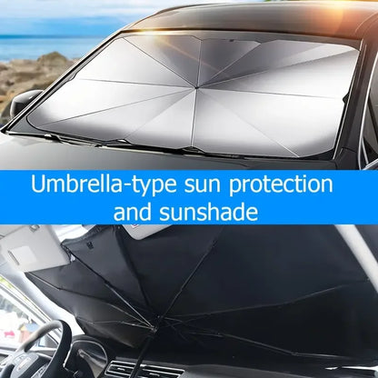 Universal Car Window Sunshade – Side & Front Windshield Heat Insulation & Sun Protection Cover