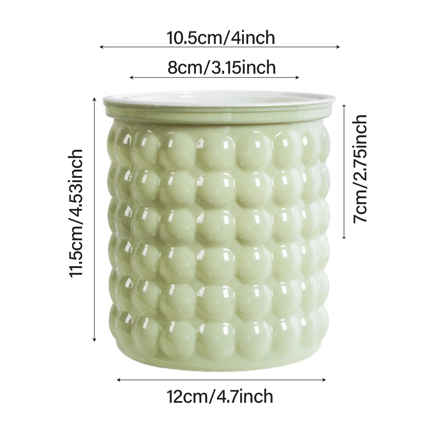 Mini Self Watering Flower Pot Fish Tank Transparent Plastic Plant Pots Self Watering Planter Pot Vase For Home Decoration