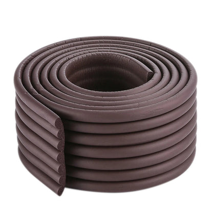 2M Table Edge Guard Furniture Corner Protector Self Adhesive U-Shape Anticollision Strip Child Safety Protection Soft Edge