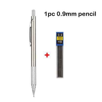 Mechanical Pencil Set 0.3–2.0mm – Full Metal Drawing & Writing Pencils with Leads for School & Office