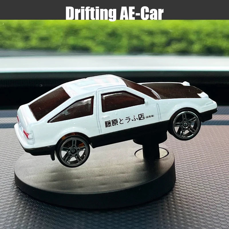 Drifting Car Dashboard Toy Model – Swinging Sports Racing Ornament for Car Interior Decoration