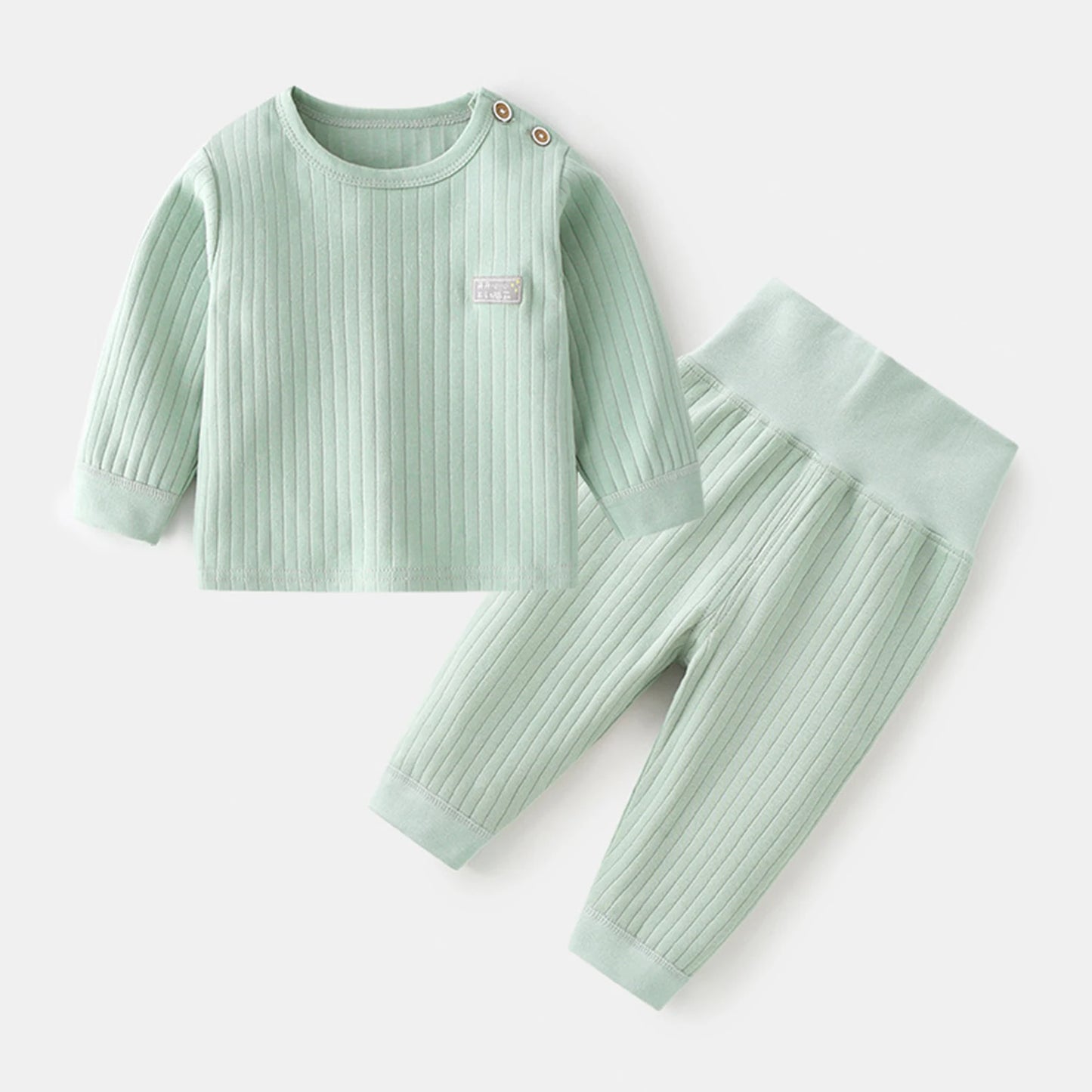 Thermal Baby Pajama Set – Warm Autumn/Winter Sleepwear for Boys & Girls