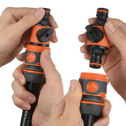 New 1PC/2PCS Garden Hose Shut Off Valve Tap Adapter Quick Joint Garden Sprays Sprinklers for Watering the Garden