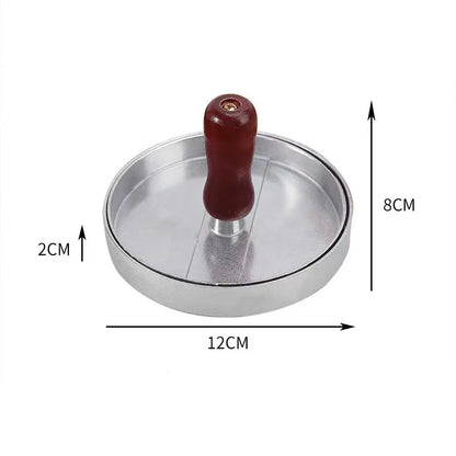 Burger Press Hamburger Meat Tool Patty Maker Aluminum Burger Maker for Kitchen BBQ Grill