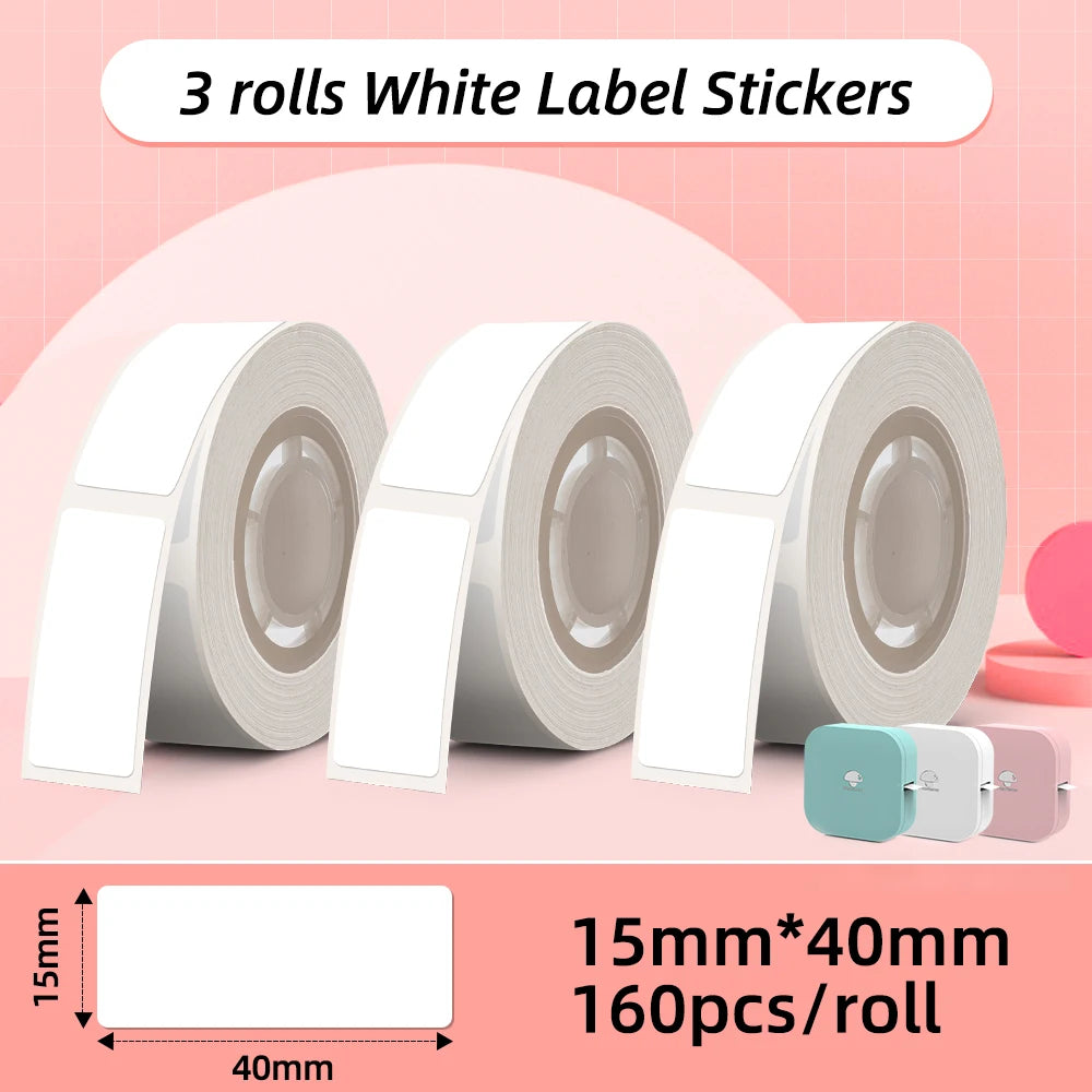 Zodzi Q30 Label Printer Mini Printer Pocket Thermal Label Maker Wireless Sticker Pocket Portable Printer Various Label Paper