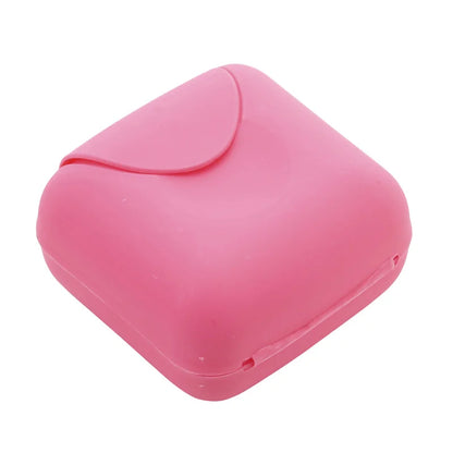 Portable Travel Soap Box Container with Cover – Plastic Soap Holder for Bathroom & Travel, Multiple Sizes