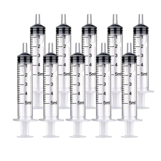 1ml-10ml Disposable Syringes Without Needle – Food-Grade Plastic Syringes for Glue, Pet Feeding & Kitchen Use