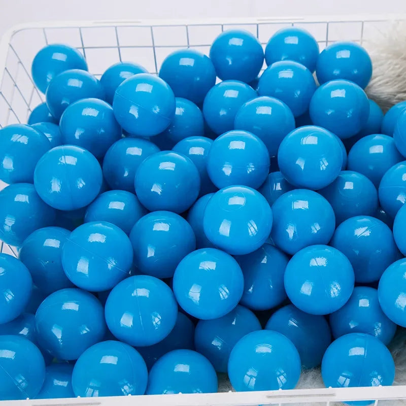 50pcs Colorful Love Star Ocean Balls – Eco-Friendly Plastic Balls for Baby Play Pits & Pools