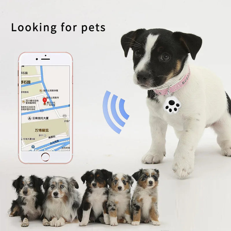 Bluetooth 5.0 Smart Anti-Loss Tracker – Pet, Child & Key GPS Locator with Two-Way Alarm