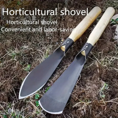 Multifunctional Garden Iron Hoe Shovel – Thickened Tool for Digging Wild Vegetables, Sea Plants & Flower Beds