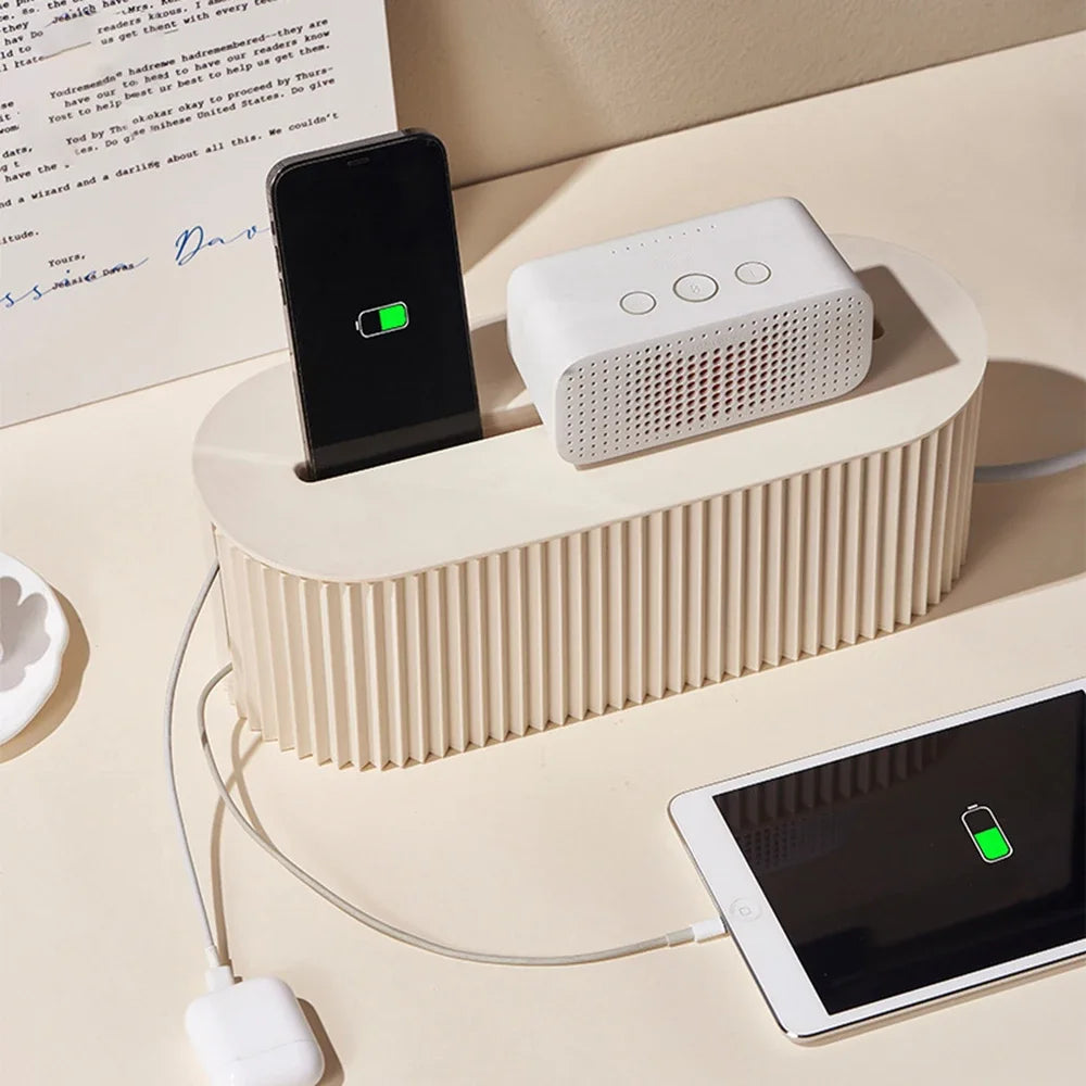 Multi-Functional Cable Organizer Box – Household Socket Board Storage for Home & Office