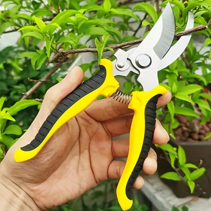 Professional Garden Shears – Heavy Duty Scissors for Tree Pruning, Branch Trimming & Fruit Picking