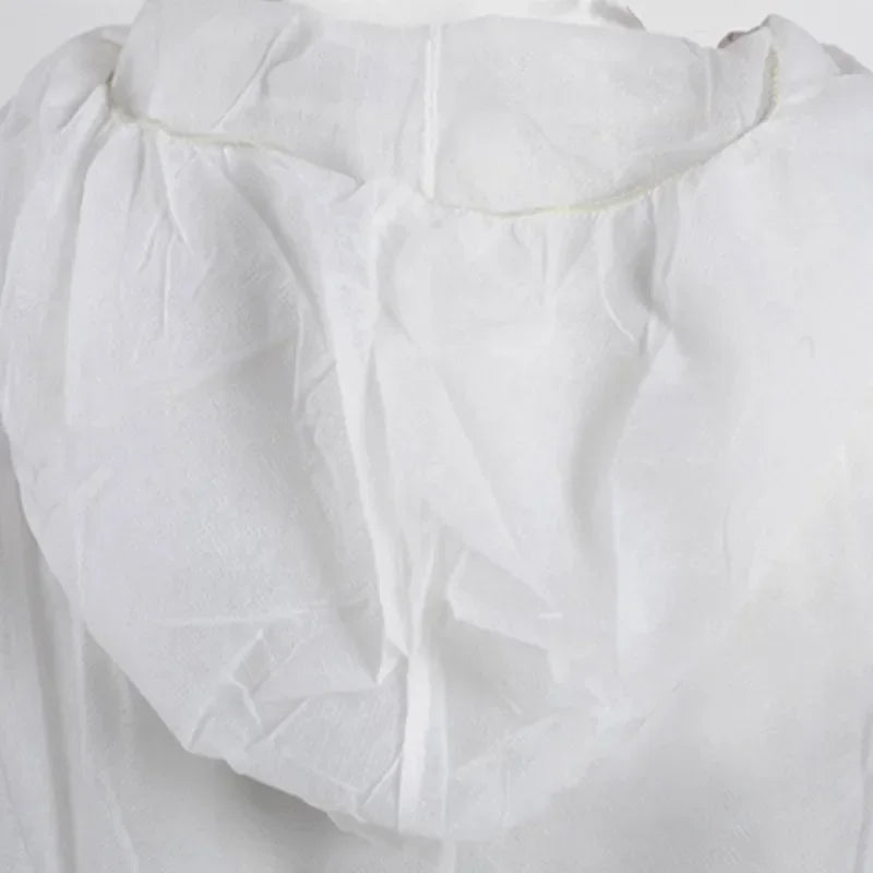 Disposable Breathable Dustproof Work Safety Coverall – Waterproof & Oil-Resistant Protective Suit