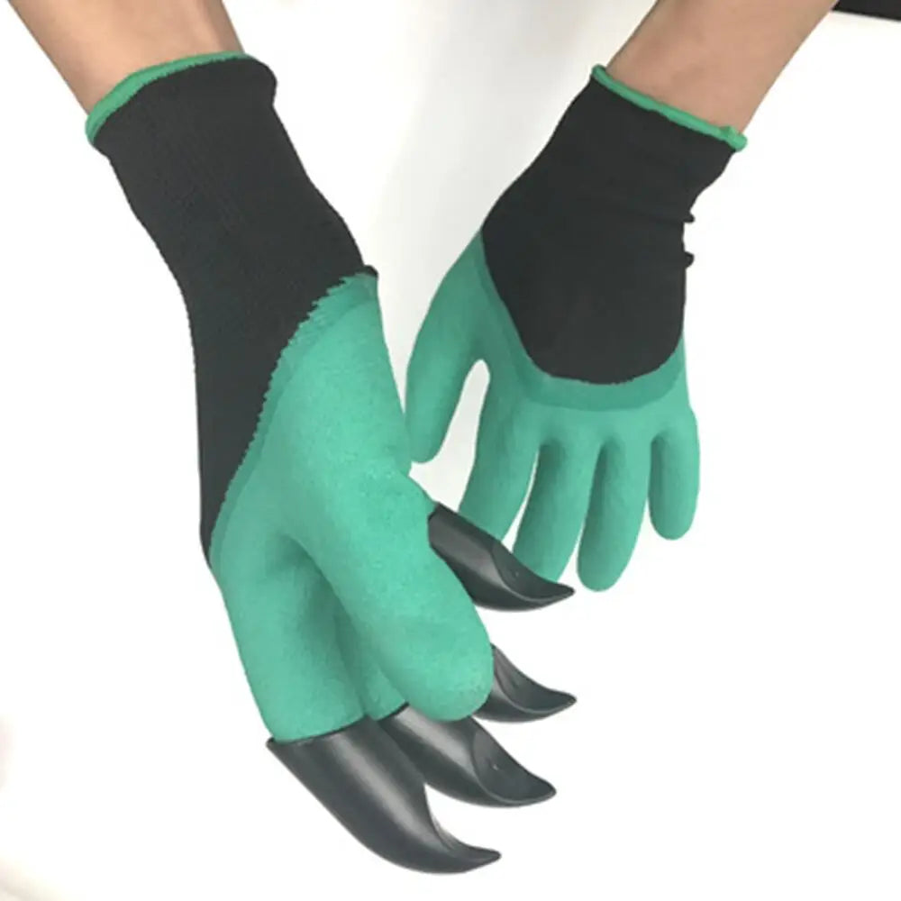 Claw Gardening Gloves – Digging & Planting Gloves with Built-In Claws for Weeding