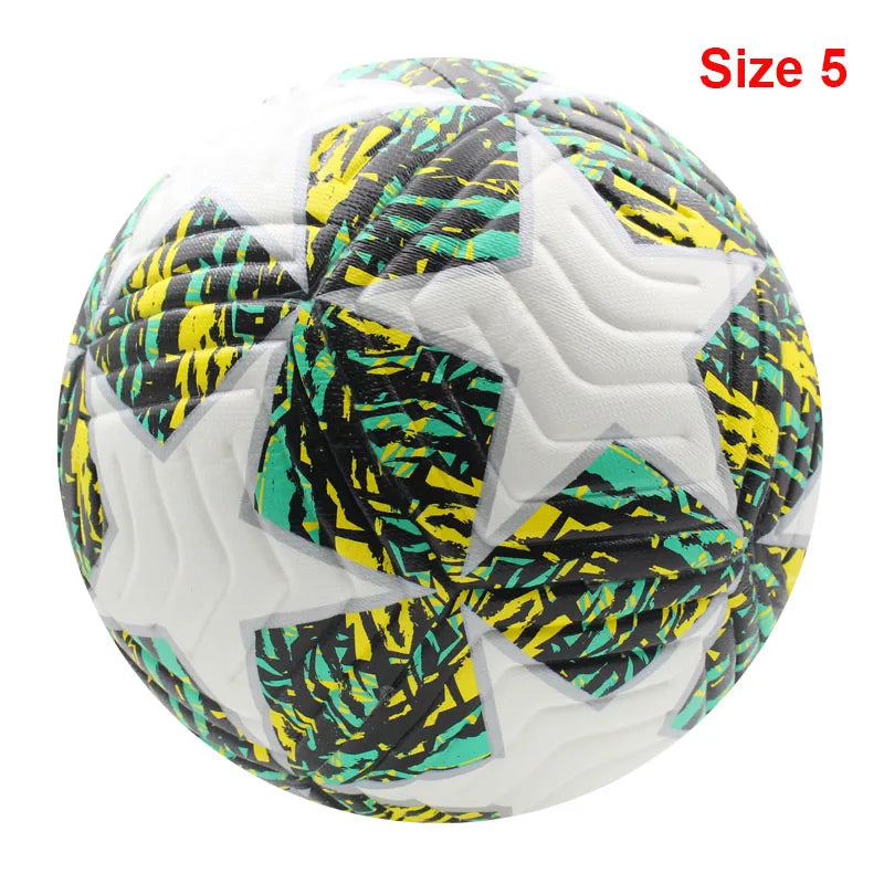 Standard Soccer Ball – Size 4 & 5 Seamless PU Football for Outdoor Sports & Training