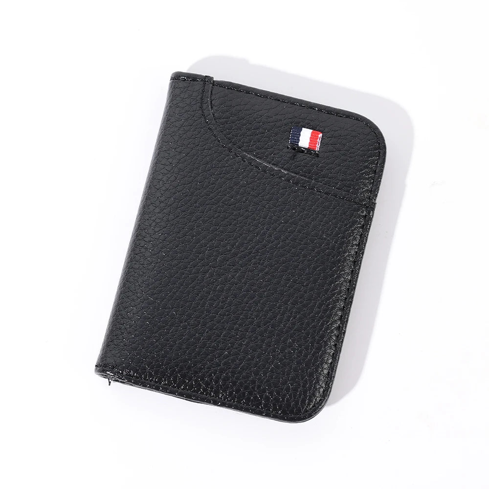 Portable Super Slim Soft Wallet for Men PU Leather Mini ID Credit Card Wallet Purse Card Holders Wallet Thin Small Short Wallets