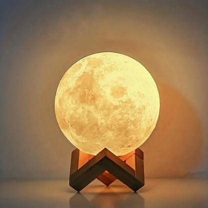 DIY Hand-Painted Moon Light Kit for Kids - Parent-Child Educational Craft Educational Planet Night Light Kindergarten Activity