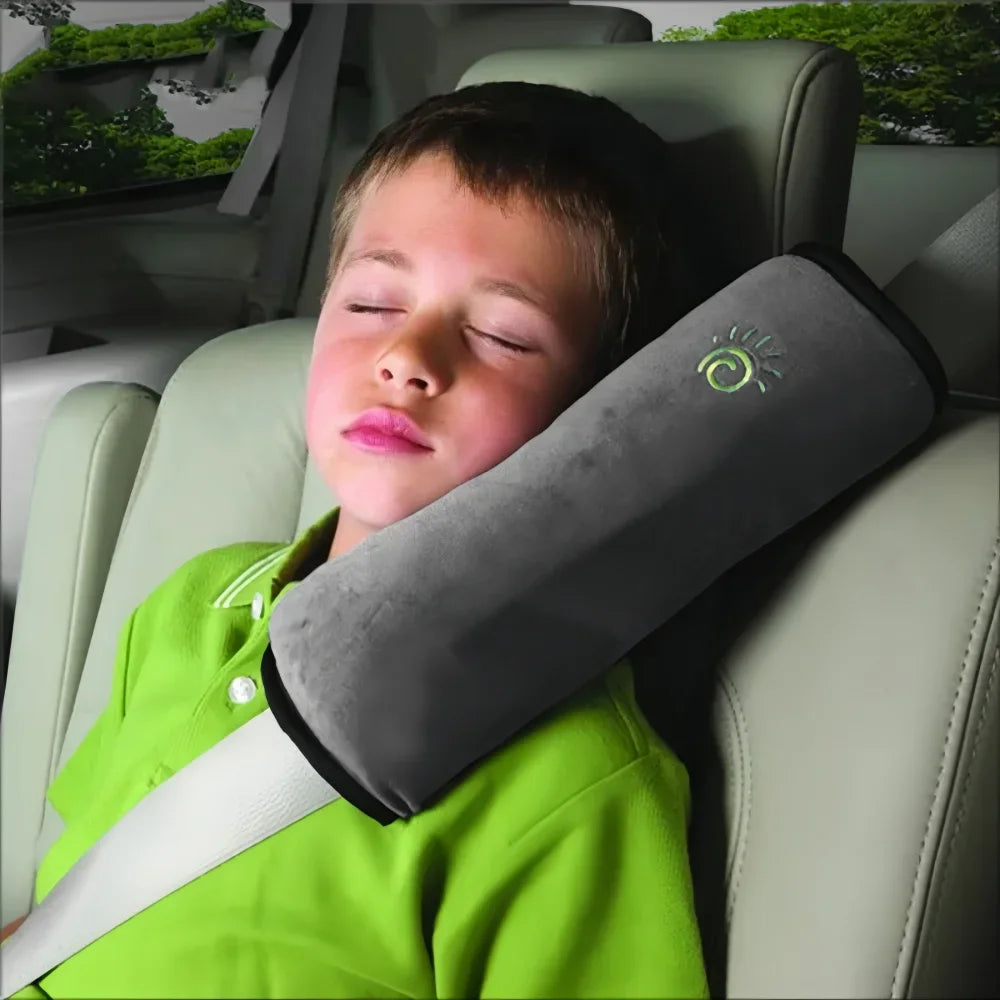 Kids Car Seatbelt Pillow – Soft Strap Cushion Pad for Sleeping in the Car