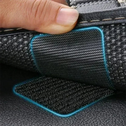 Adhesive Hook and Loop Fastener Pads – Strong Double-Sided Grip for DIY, Fabric & Car Use