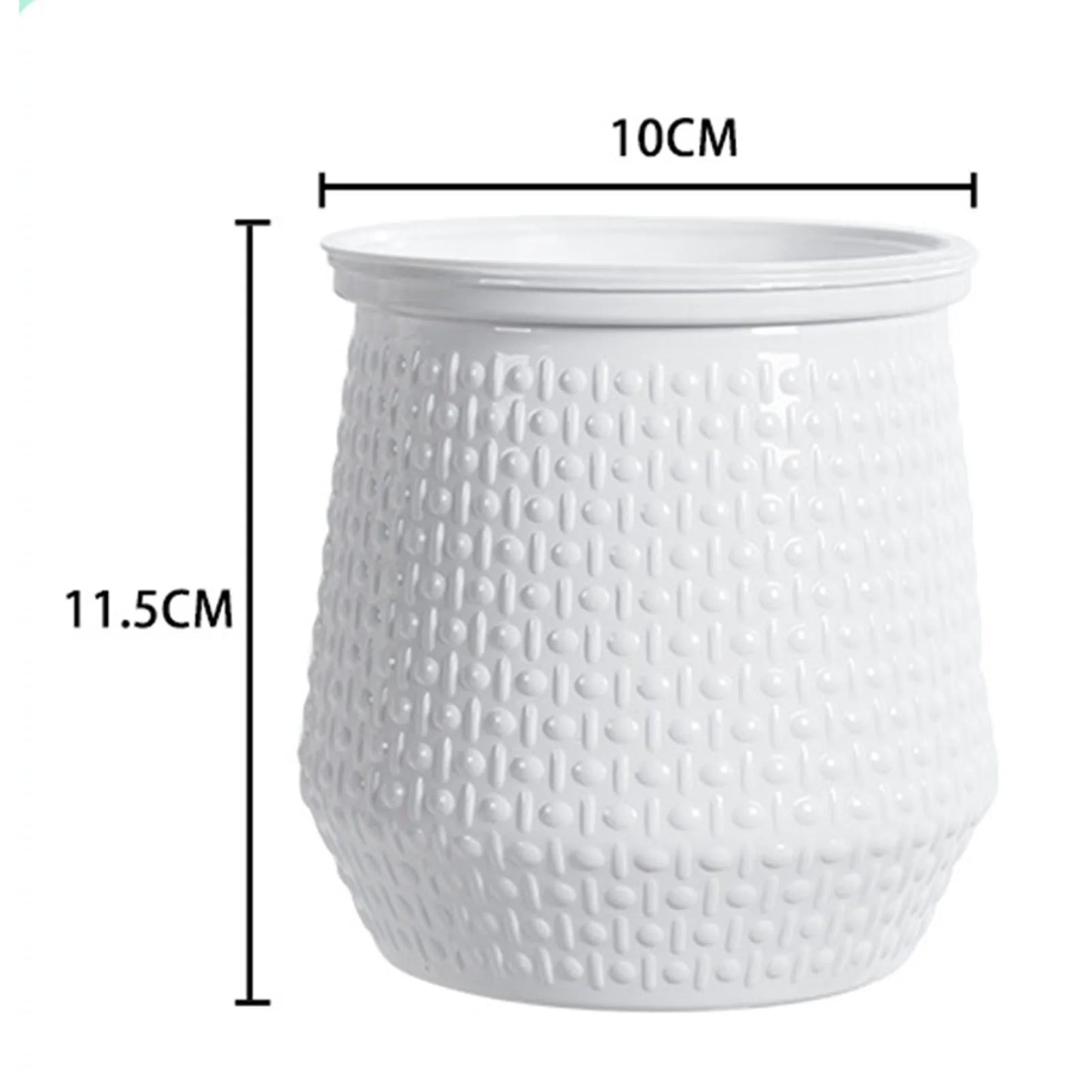 Mini Self Watering Flower Pot Fish Tank Transparent Plastic Plant Pots Self Watering Planter Pot Vase For Home Decoration