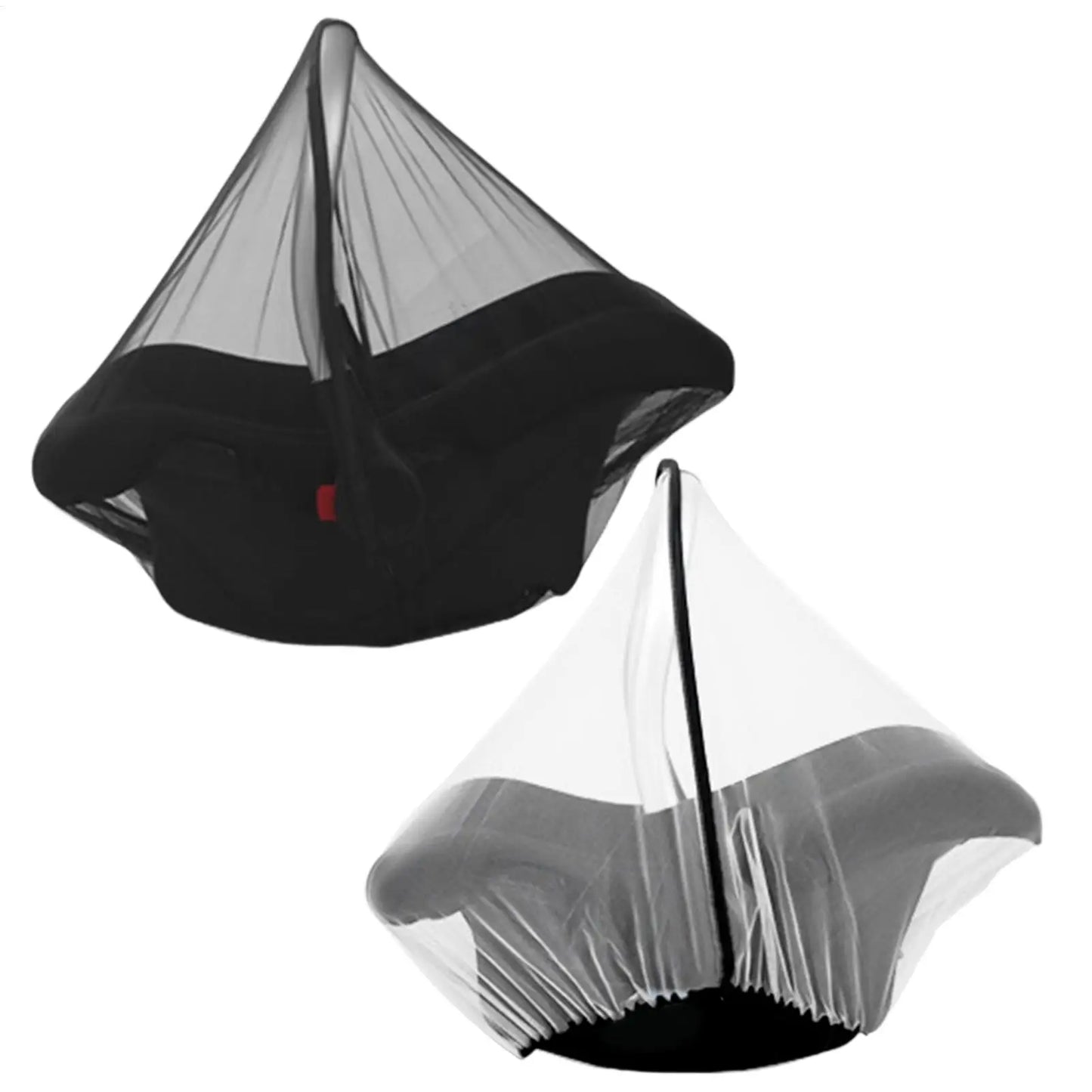 Fly Net For Baby Fly Netting For Stroller Baby Fine Mesh Elastic Barrier With Storage Bag For Cradles Bassinets Car Seats Urban