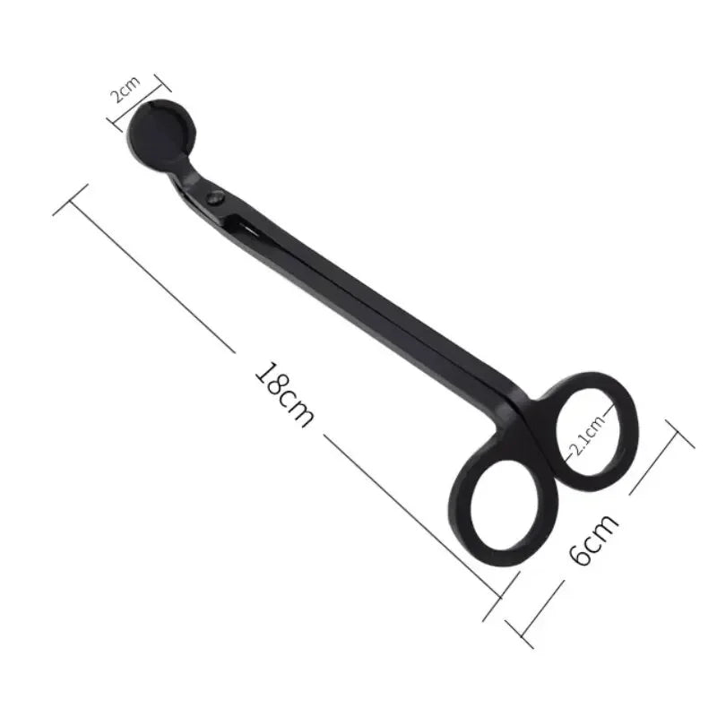 Stainless Steel Candle Wick Scissors – Portable Candle Care Scissors