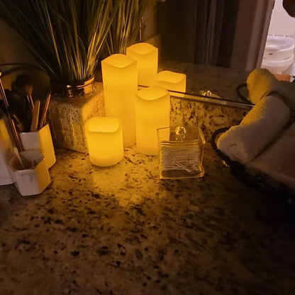 Flameless Flickering LED Candles – Battery‑Powered Safe Candle Lights for Events & Home Decor