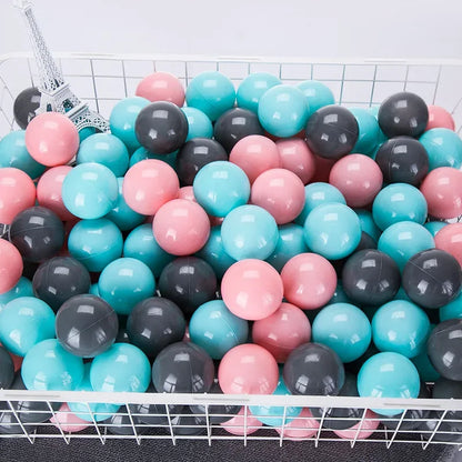 50pcs Colorful Love Star Ocean Balls – Eco-Friendly Plastic Balls for Baby Play Pits & Pools