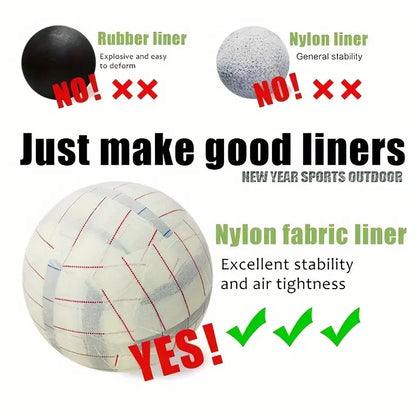 2024 High-Quality Size 5 Soccer Ball – PU Seamless Wear-Resistant Football for Outdoor League Training