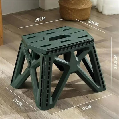 Outdoor Folding Stool – Portable High Load-Bearing Camping Chair for Fishing, Beach & Travel