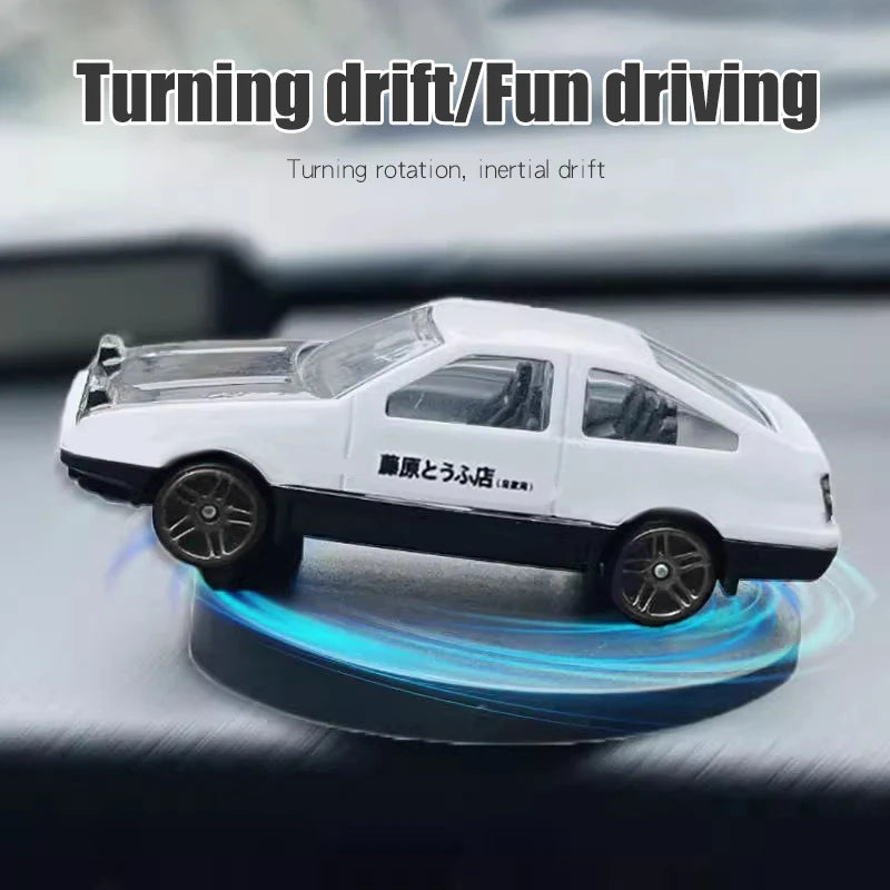 Drifting Car Dashboard Toy Model – Swinging Sports Racing Ornament for Car Interior Decoration