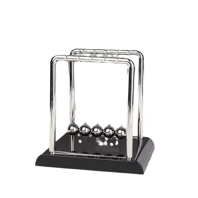 Christmas Newton’s Cradle – Plastic Pendulum Balls for Stress Relief, Office Decor & Creative Gifting