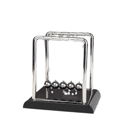 Christmas Newton’s Cradle – Plastic Pendulum Balls for Stress Relief, Office Decor & Creative Gifting