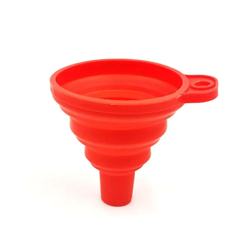Kitchen Funnel Set, Kitchen Gadget Accessories Foldable Silicone Foldable Funnel for Filling Water Bottles With Liquid Transfer