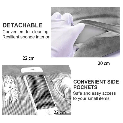 Multifunction Sponge Pillow Tablet Stand – Adjustable Reading Holder for iPad, Samsung, Huawei Tabs, Bed Mount Bracket
